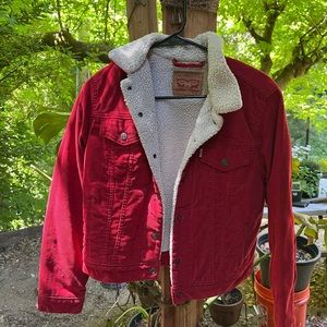 Levi’s jacket with sherpa